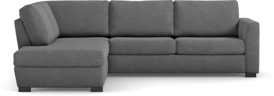 Friday - 2,5-sits soffa med divan vänster - Grå