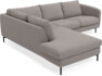 Madison - 2-sits soffa med divan vänster - Grå