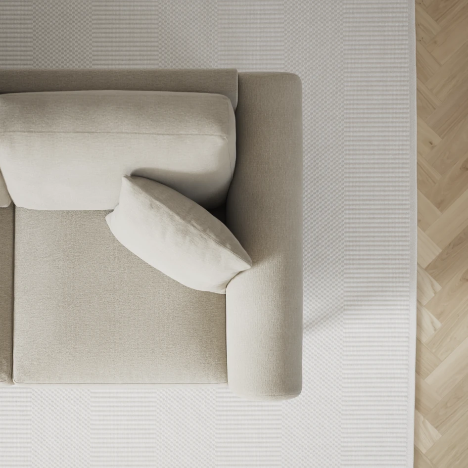 Eden - 2-sits soffa - Brun