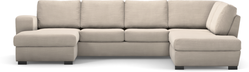 Friday - 3-sits soffa med schäslong vänster och divan höger - Beige