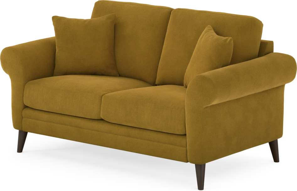 Eden - 2-sits soffa - Gul