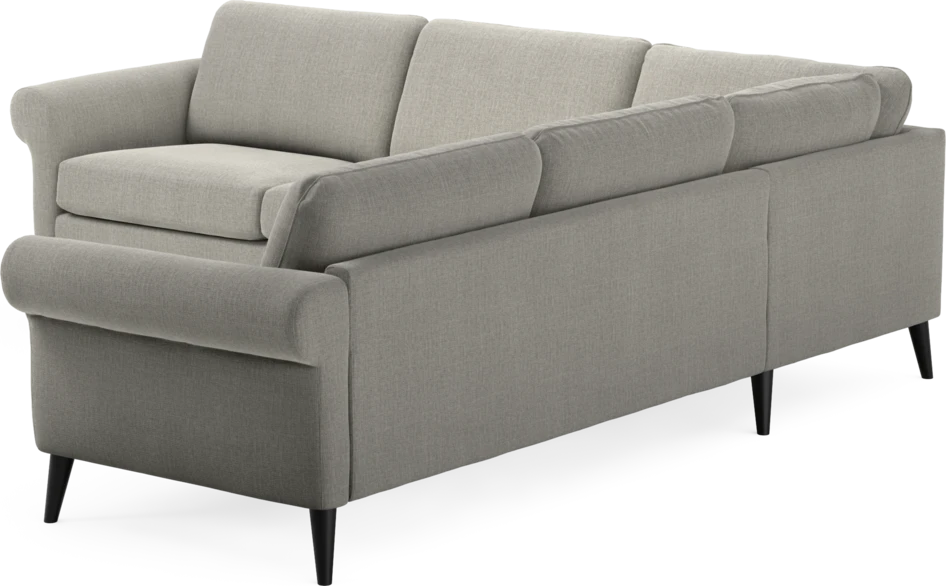 Bridge - Hörnsoffa, 2+2-sits - Grå