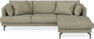 Harper - 4-sits med schäslong höger  - Beige