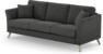 Eden - 3-sits soffa - Svart