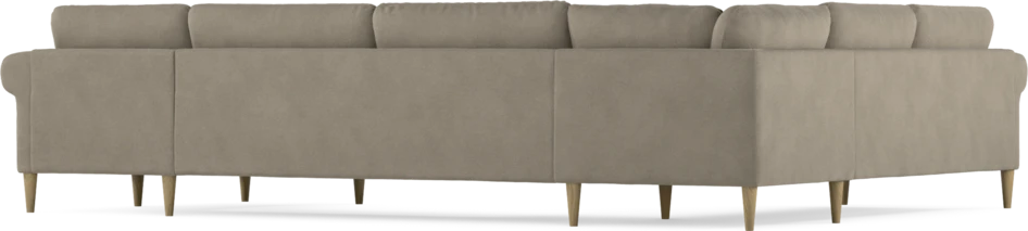 Bridge - Hörnsoffa, 2+3-sits med schäslong höger - Beige