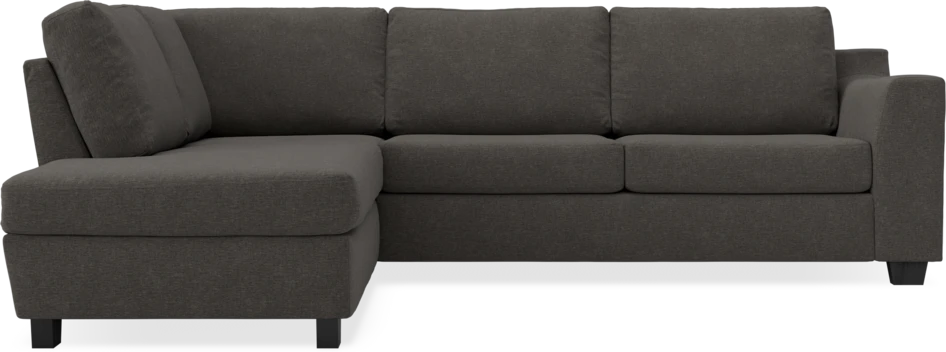 Friday - 2,5-sits soffa med divan vänster - Grå