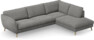 Madison Lux - 3-sits soffa med divan höger - Grå