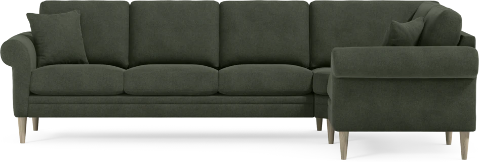 Eden - Hörnsoffa, 3+1-sits - Grön
