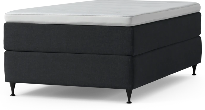 Delux Dream, Kontinentalsäng, enkelsäng 120 cm med bäddmadrass och sängben