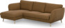 Madison Lux - 2-sits soffa med schäslong vänster - Brun