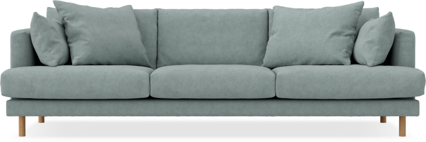 Harper - 4-sits soffa - Grön