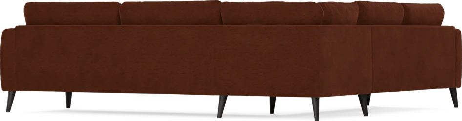 Bridge - Hörnsoffa, 2+3-sits - Orange