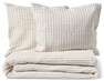 Adelia - Påslakanset i muslin, 3 delar - Beige