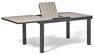 Modena - Utebord, L 160-210 cm - Svart