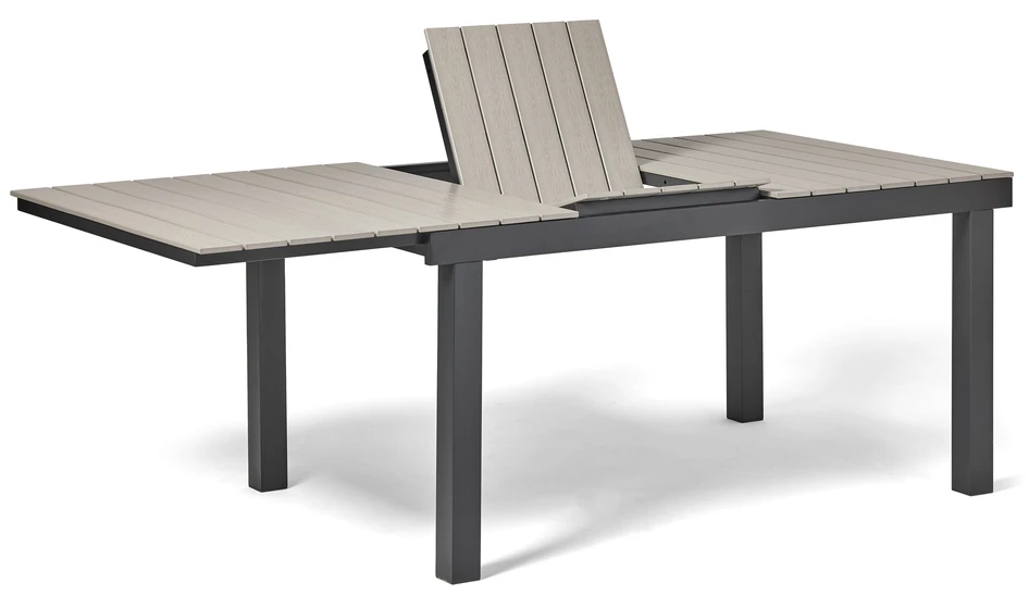 Modena - Utebord, L 160-210 cm - Svart
