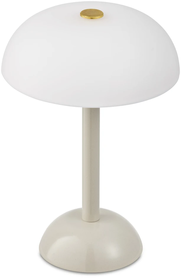 Pella - Portabel bordslampa H22 Ø15cm - Beige
