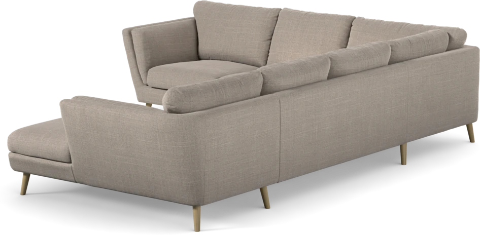 Madison Lux - Hörnsoffa med schäslong höger - Beige