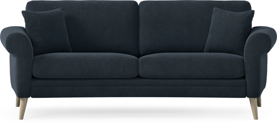 Eden - 2,5-sits soffa svängd - Blå