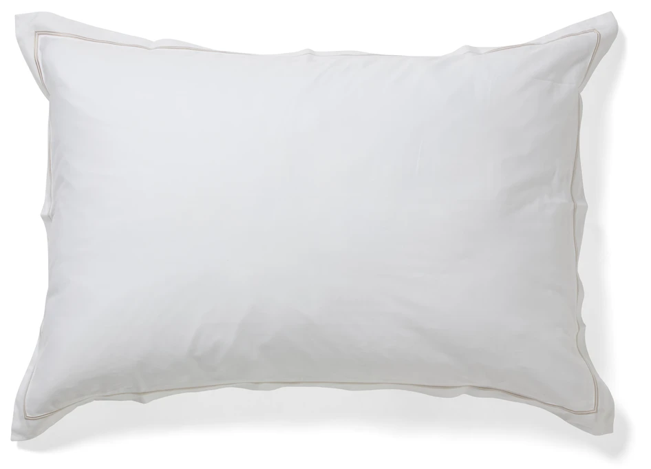 Ritz - Premium Quality - Örngott till hotellkudde i egyptisk bomullssatin, 70x100 cm - Vit