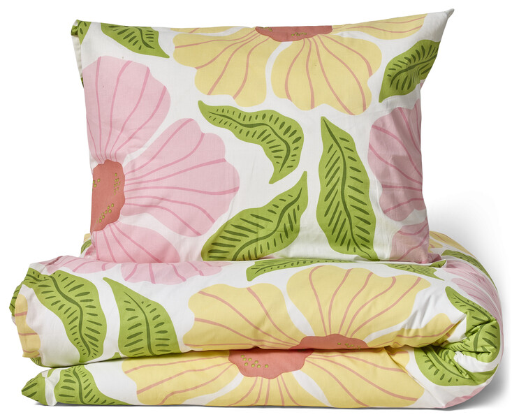 Vega - Påslakanset i bomull - Flerfärgad