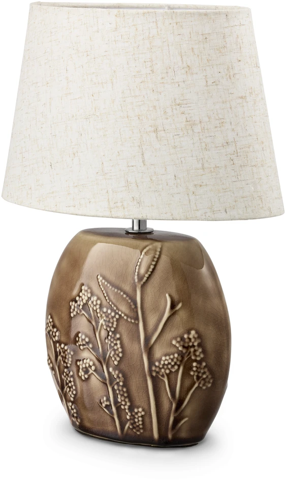 Idun - Bordslampa H33,5 B25 cm - Brun
