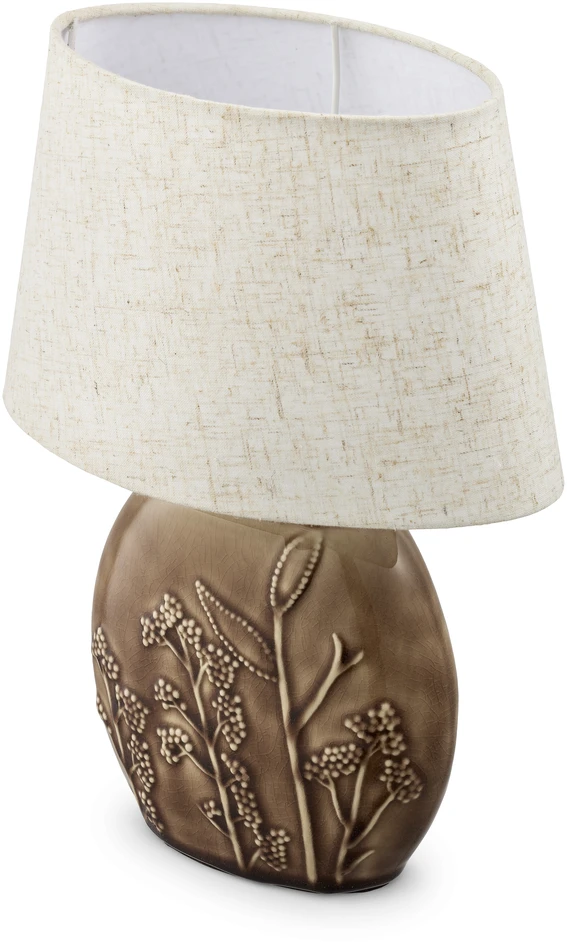 Idun - Bordslampa H33,5 B25 cm - Brun
