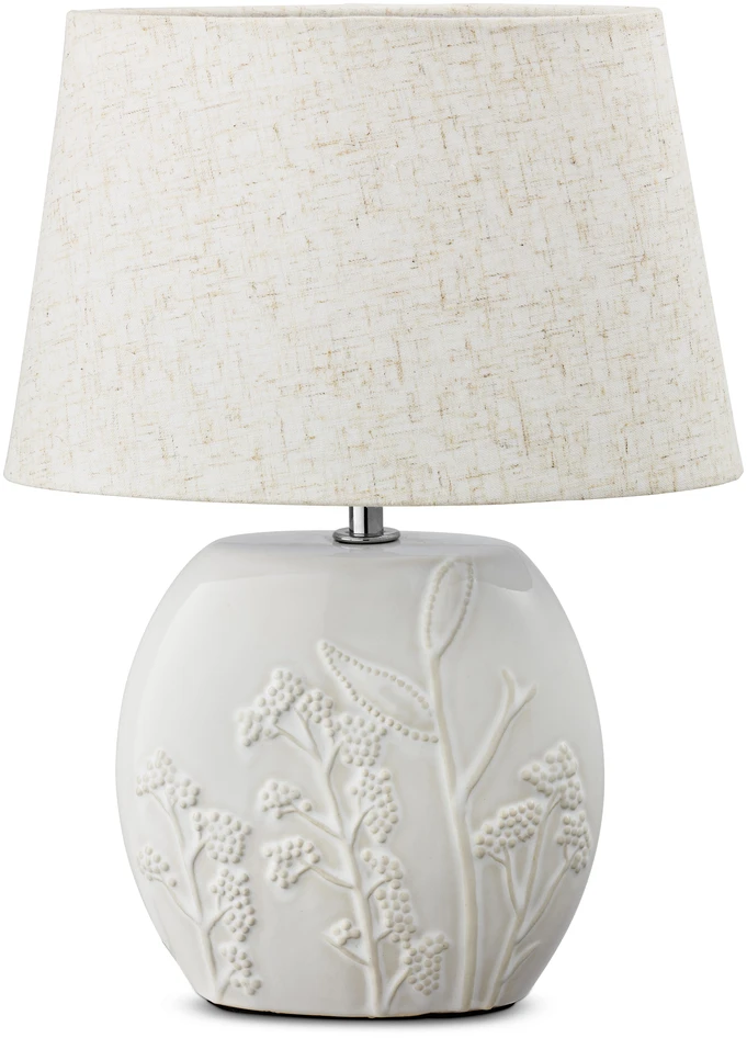 Idun - Bordslampa H33,5 B25 cm - Vit