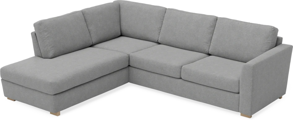 Friday - 2,5-sits soffa med divan vänster - Grå