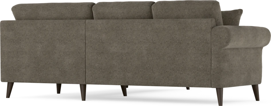 Eden - Hörnsoffa, 2+2-sits - Brun