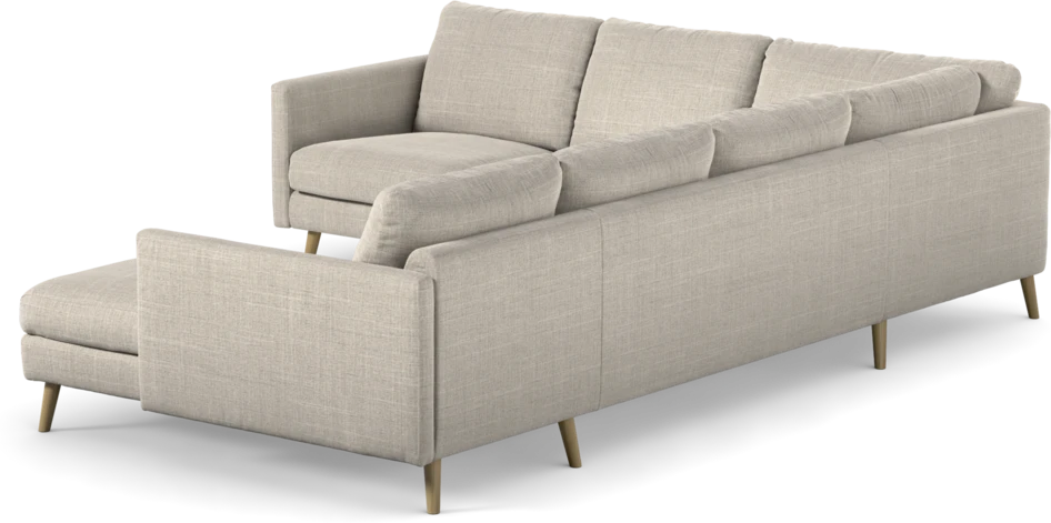 Madison Lux - Hörnsoffa med schäslong höger - Beige