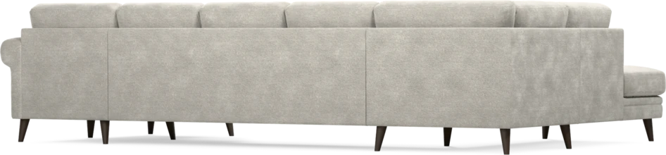 Eden - 3-sits soffa med divan vänster och schäslong höger - Grå