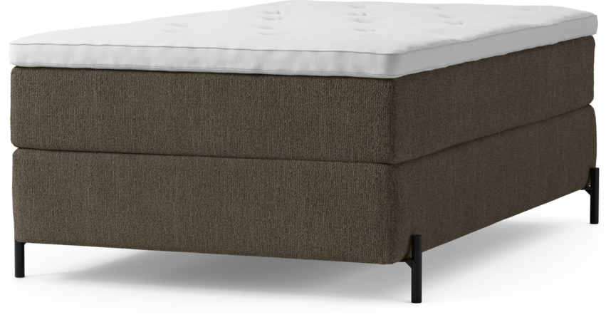 Delux Dream - Kontinentalsäng, enkelsäng 120 cm med bäddmadrass och sängben