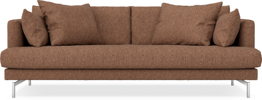 Harper - 3-sits soffa, hel dyna - Orange