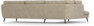 Madison - 3-sits soffa med divan vänster - Beige