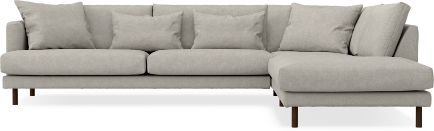Harper - 3-sits soffa med divan höger - Beige