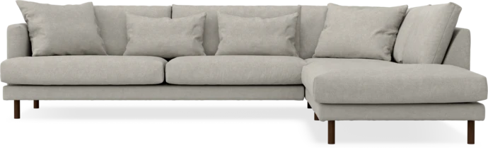 Harper, 3-sits soffa med divan höger