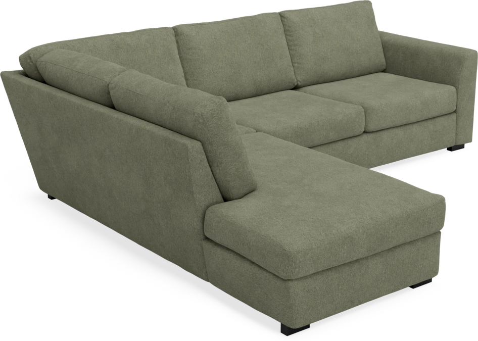 Friday - 2,5-sits soffa med divan vänster - Vit