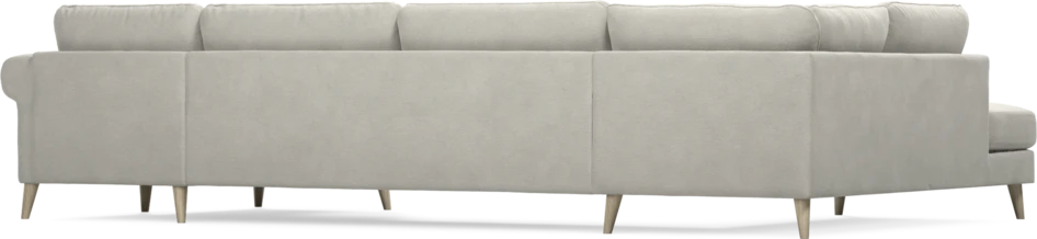 Bridge - 3-sits soffa med divan vänster och schäslong höger - Grå