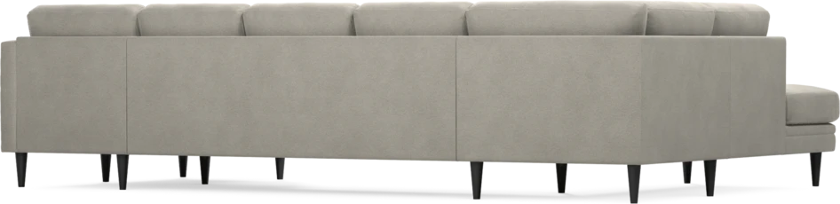 Eden - 3-sits soffa med divan vänster och schäslong höger - Grå