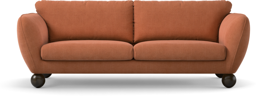 Madison Lux - 3-sits soffa - Orange