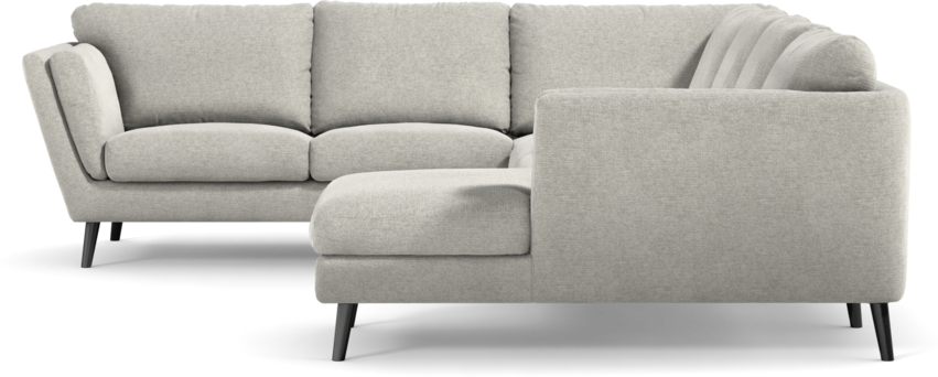 Madison Lux - Hörnsoffa med schäslong höger - Grå