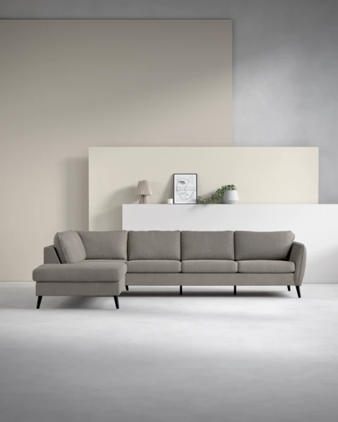 County, 3-sits soffa med divan vänster