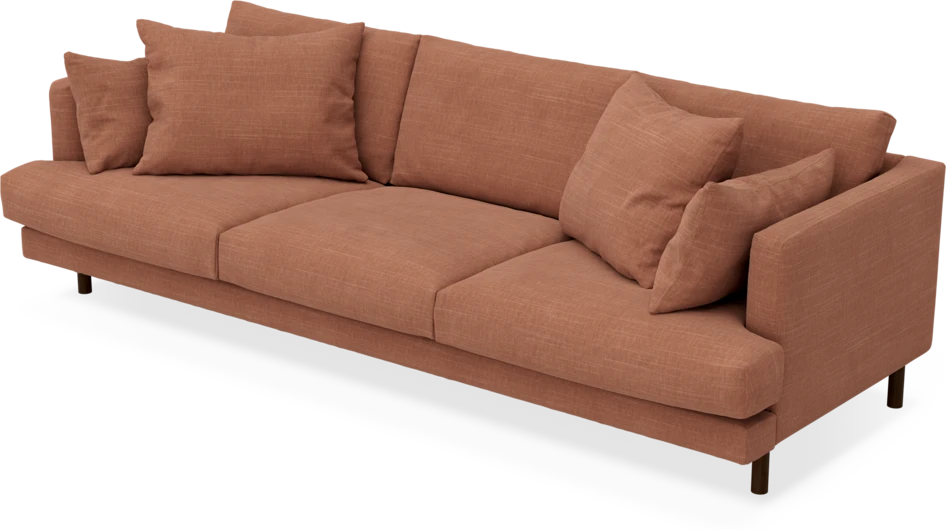 Harper - 4-sits soffa - Orange
