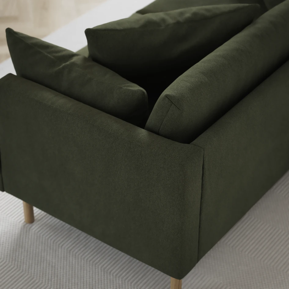 Harper - 4-sits soffa - Grön