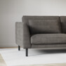Willow - 3-sits soffa med divan vänster, fast klädsel - Brun