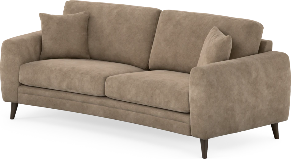 Eden - 2,5-sits soffa svängd - Beige
