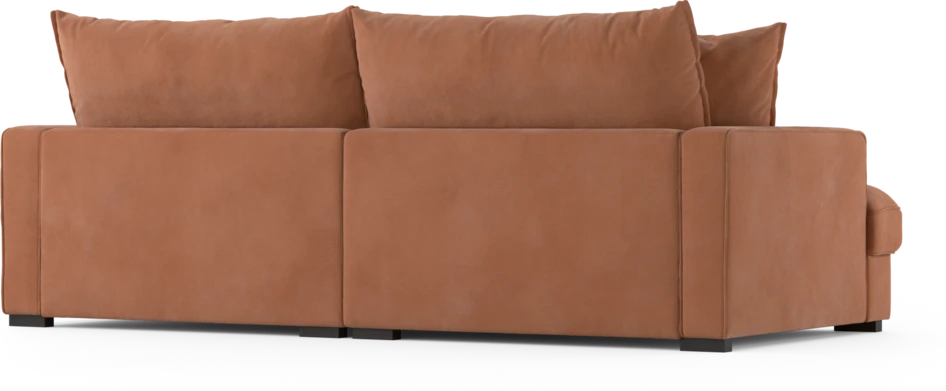 Rossi - 3-sits soffa, hel dyna - Orange