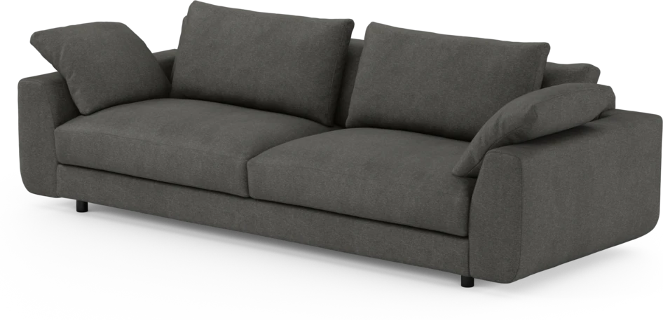 Amie - 4-sits soffa - Grå