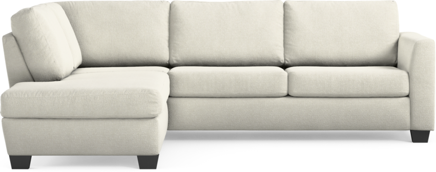 Friday - 2,5-sits soffa med divan vänster - Vit