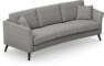 Eden - 3-sits soffa svängd - Grå